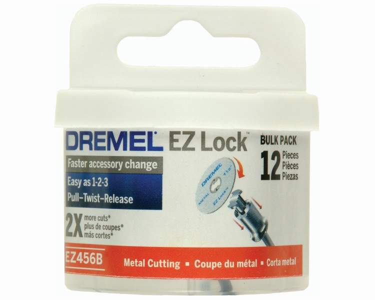 DREMEL EZ LOCK EZ456B 1-1/2'' METAL CUT OFF WHEEL (12 PACK)